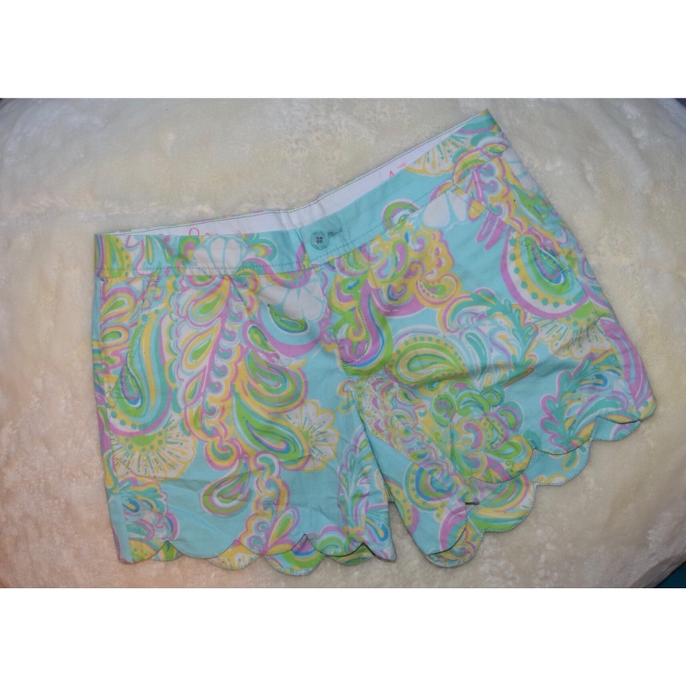 Lilly Pulitzer Shorely Blue Double Trouble Shorts
